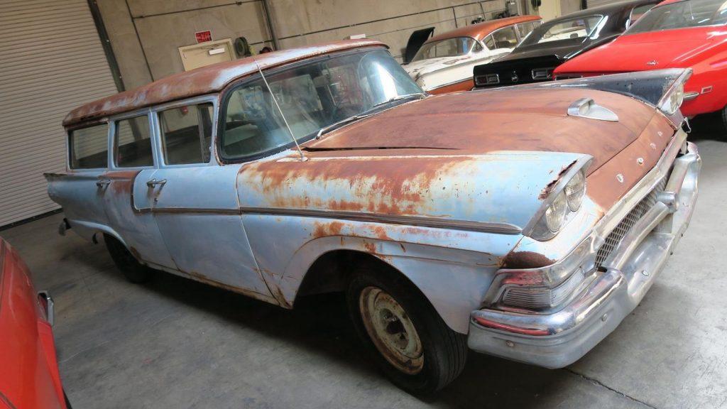 some extra parts 1958 Ford Ranch Wagon Project