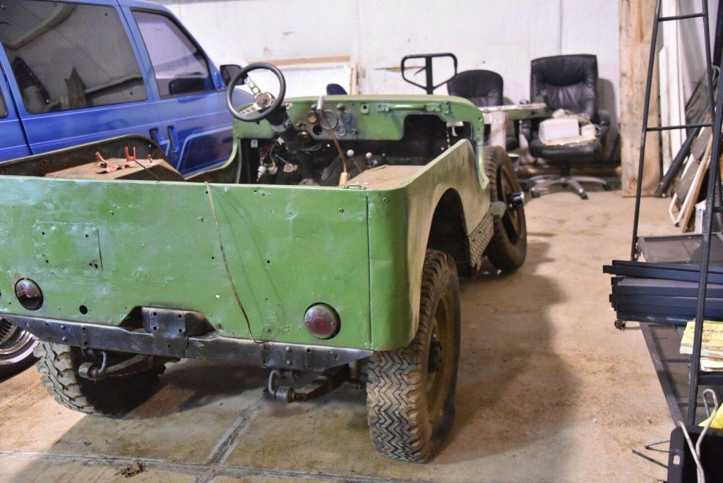 Rare 1944 Ford GPW WWII Willys project