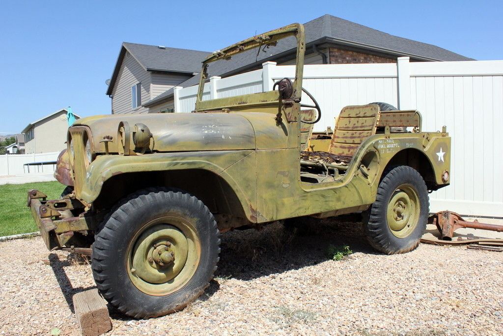 unrestored 1953 M38a1 Willys MD project for sale