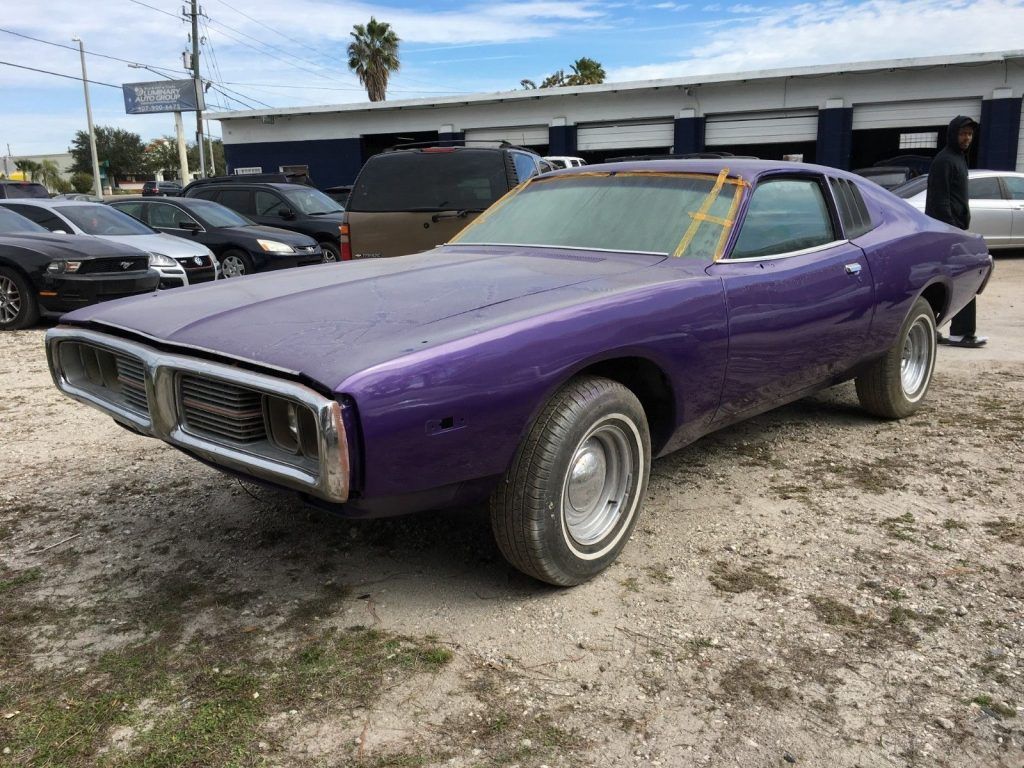 classic muscle car 1974 Dodge Charger project
