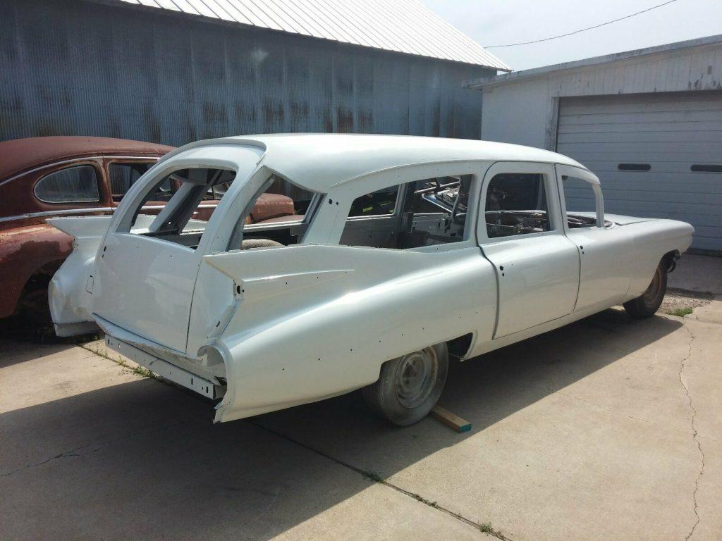 ghostbusters tribute 1959 Cadillac Eureka hearse project