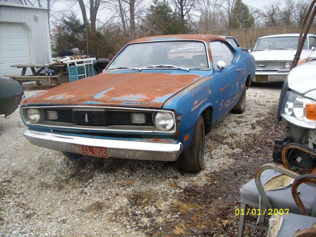 missing transmission 1970 Plymouth Duster project