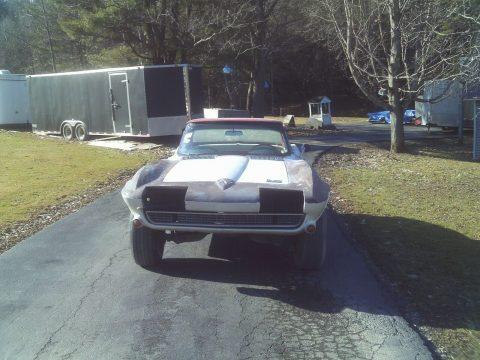 solid 1966 Chevrolet Corvette project for sale