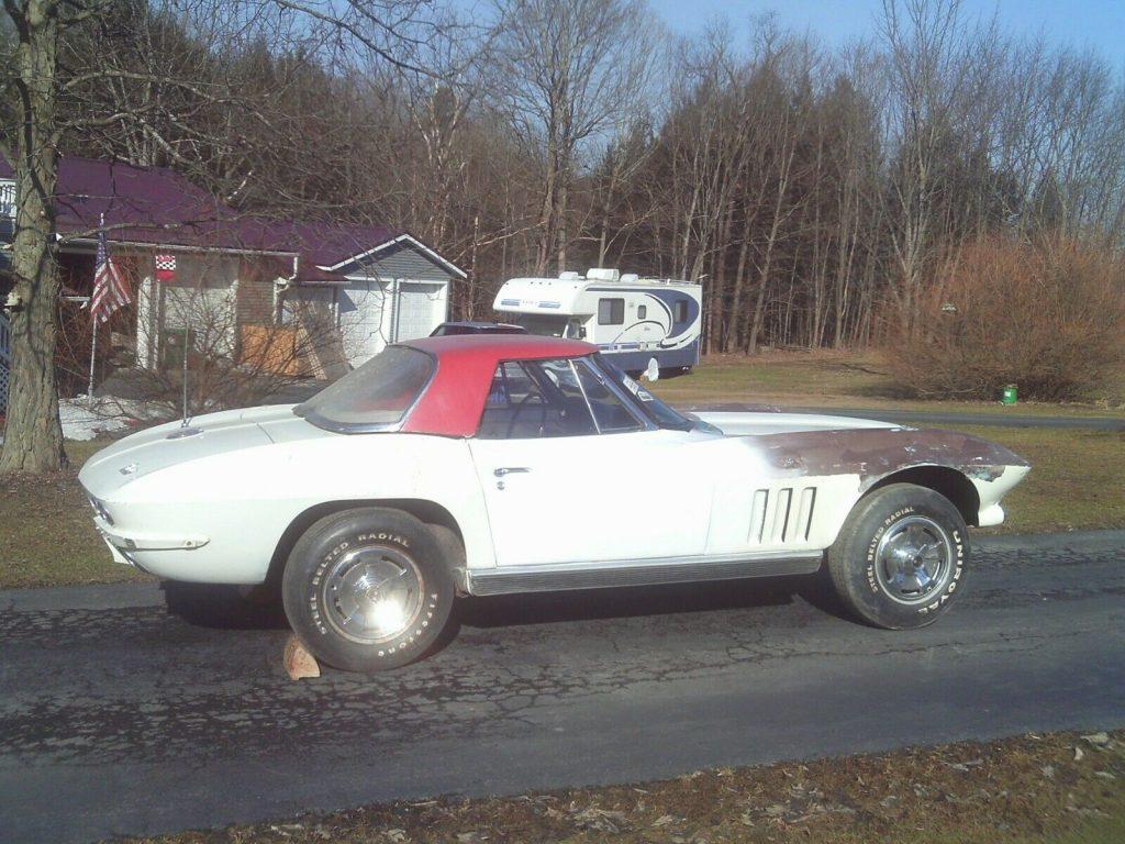 solid 1966 Chevrolet Corvette project