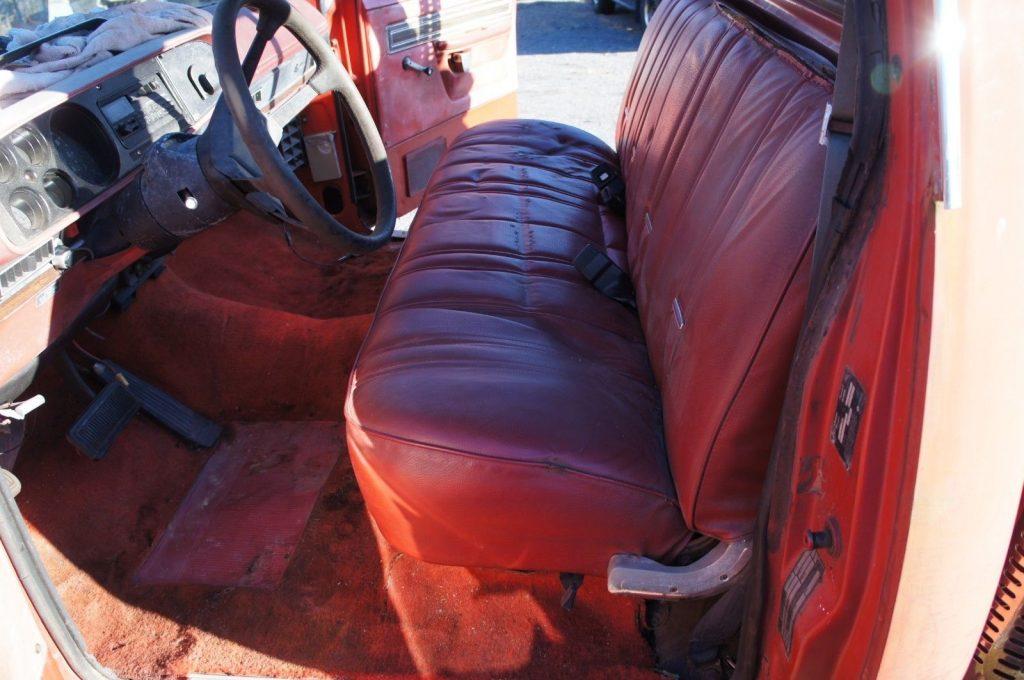 solid 1979 Dodge Pickups “lil” Red Express” project