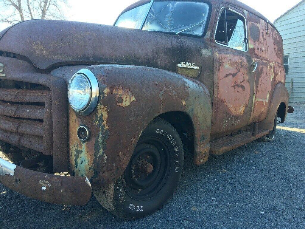 vintage 1949 GMC Panel TRUCK project