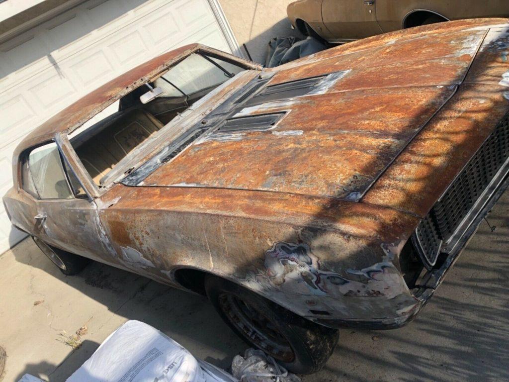 Needs full restoration 1967 Chevrolet Camaro RS project