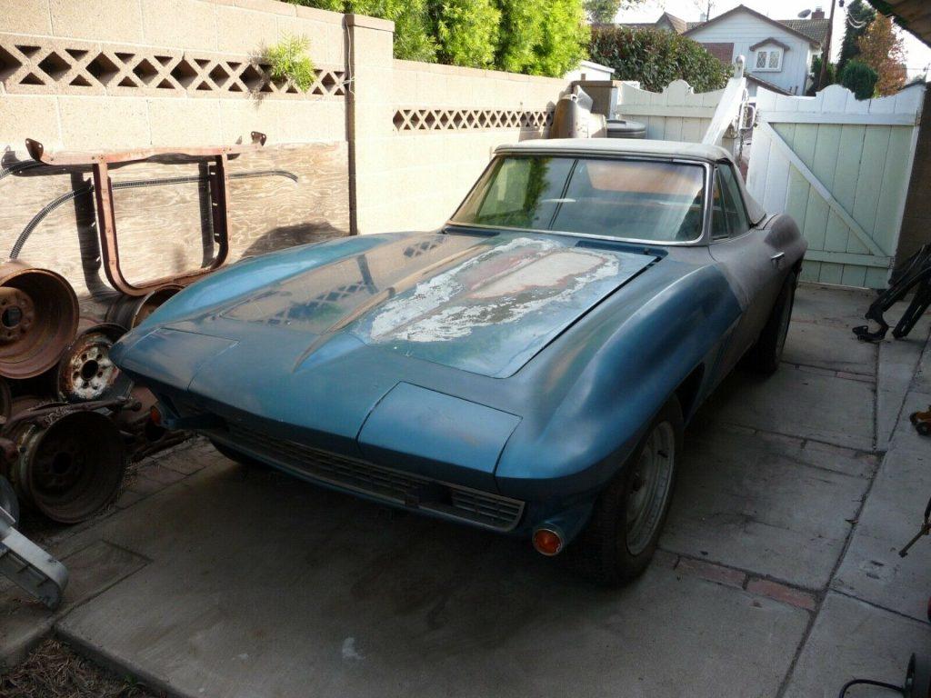 all original 1966 Chevrolet Corvette project