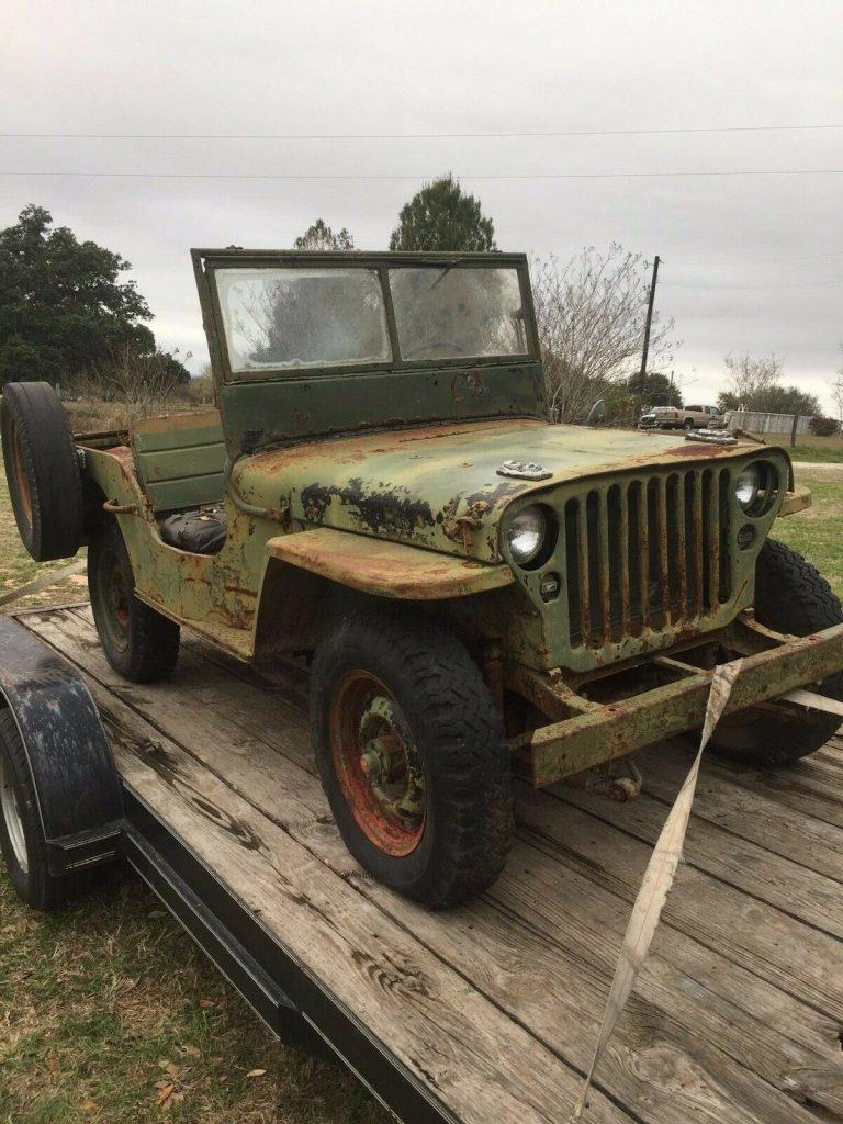 barn find 1945 Jeep GPW project
