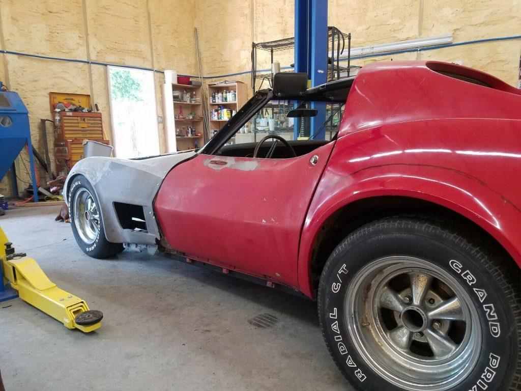 rolling chassis 1968 Chevrolet Corvette project