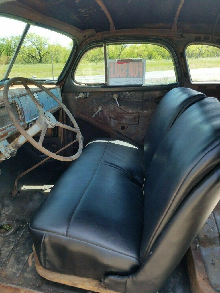 solid 1939 Chevrolet Master 85 Coupe project