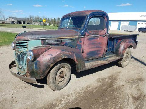 solid 1941 Chevrolet Pickup project for sale