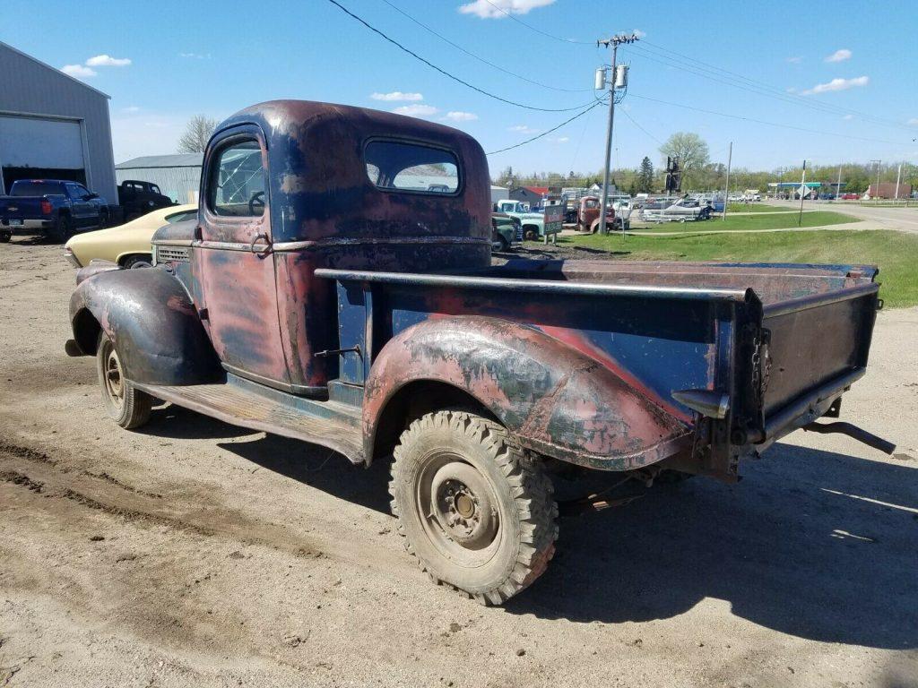 solid 1941 Chevrolet Pickup project