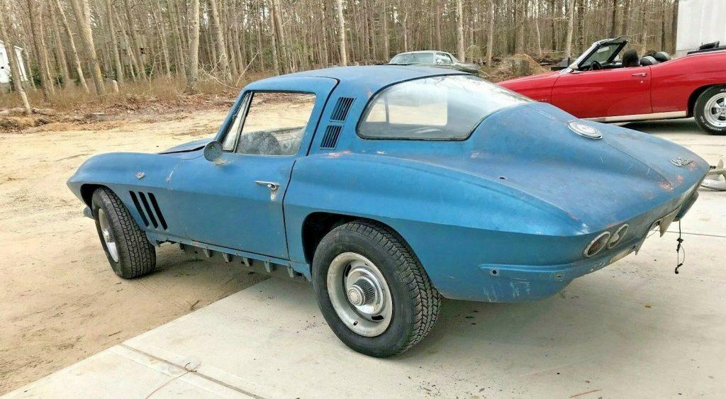 barn find 1965 Chevrolet Corvette project