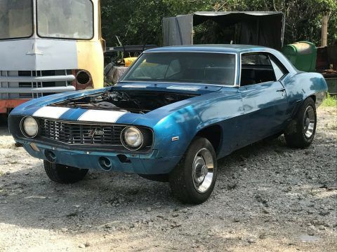 boxes of parts 1969 Chevrolet Camaro project for sale