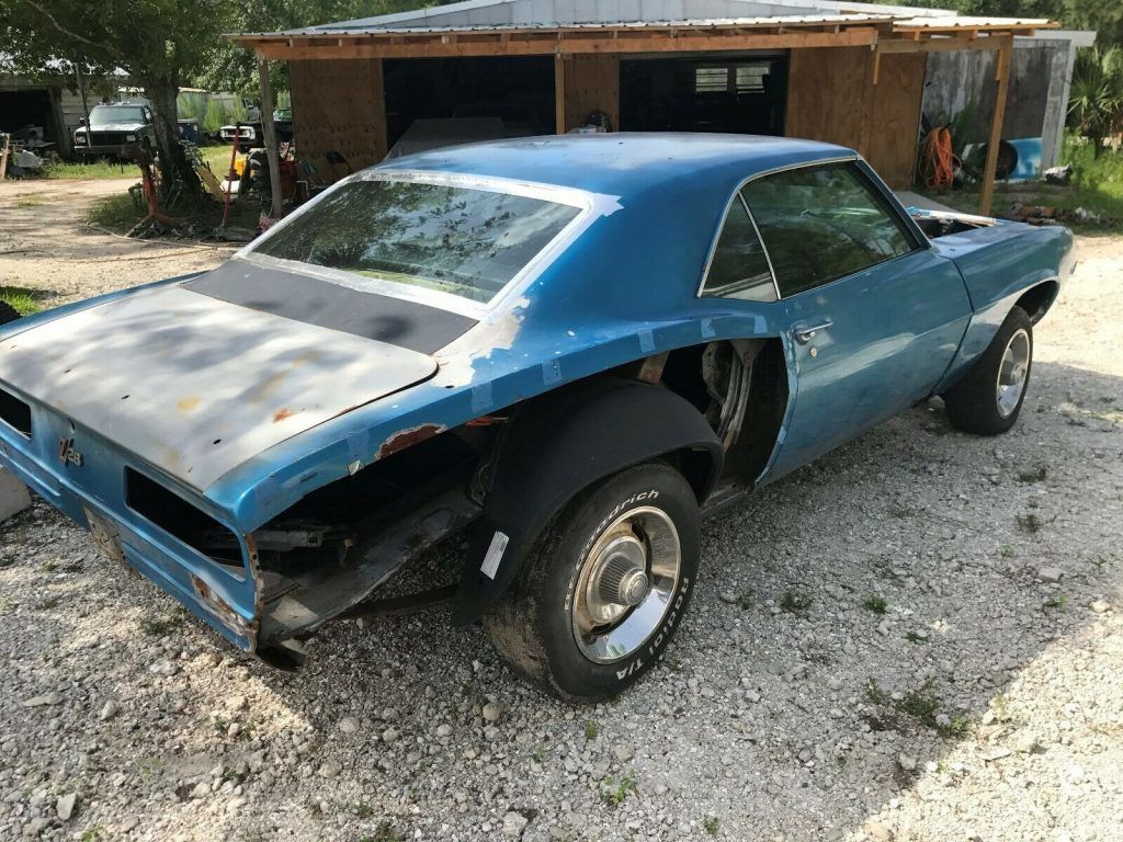 boxes of parts 1969 Chevrolet Camaro project