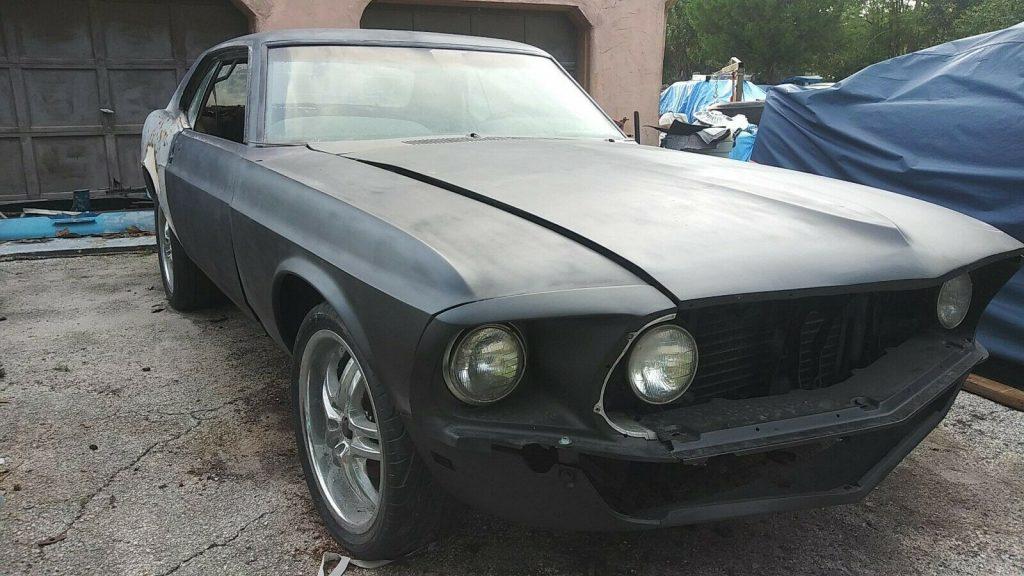 new parts 1969 Ford Mustang project