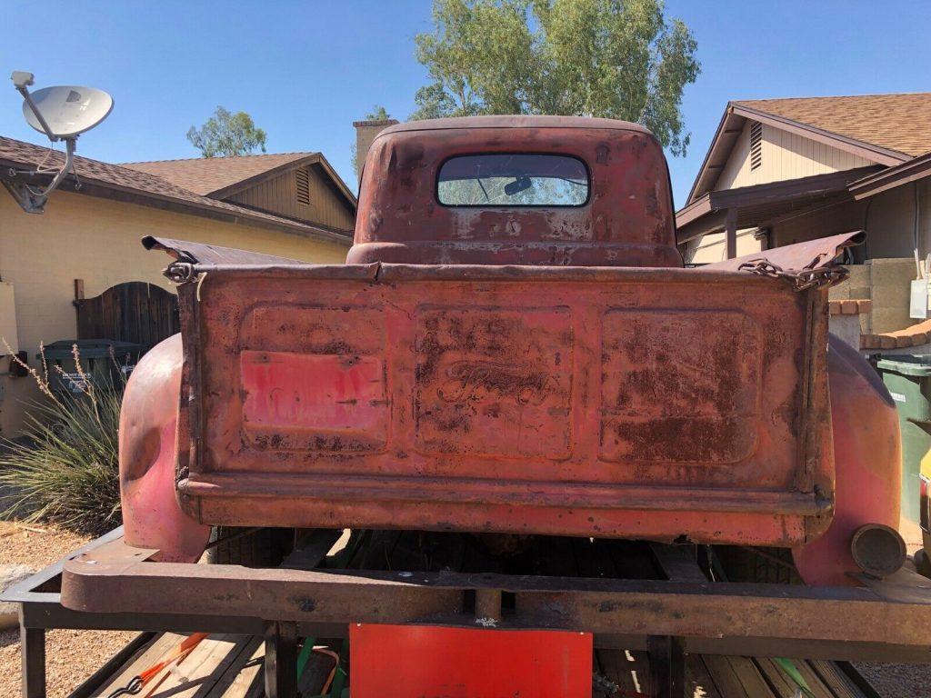 barn find 1948 ford F1 Pickup project