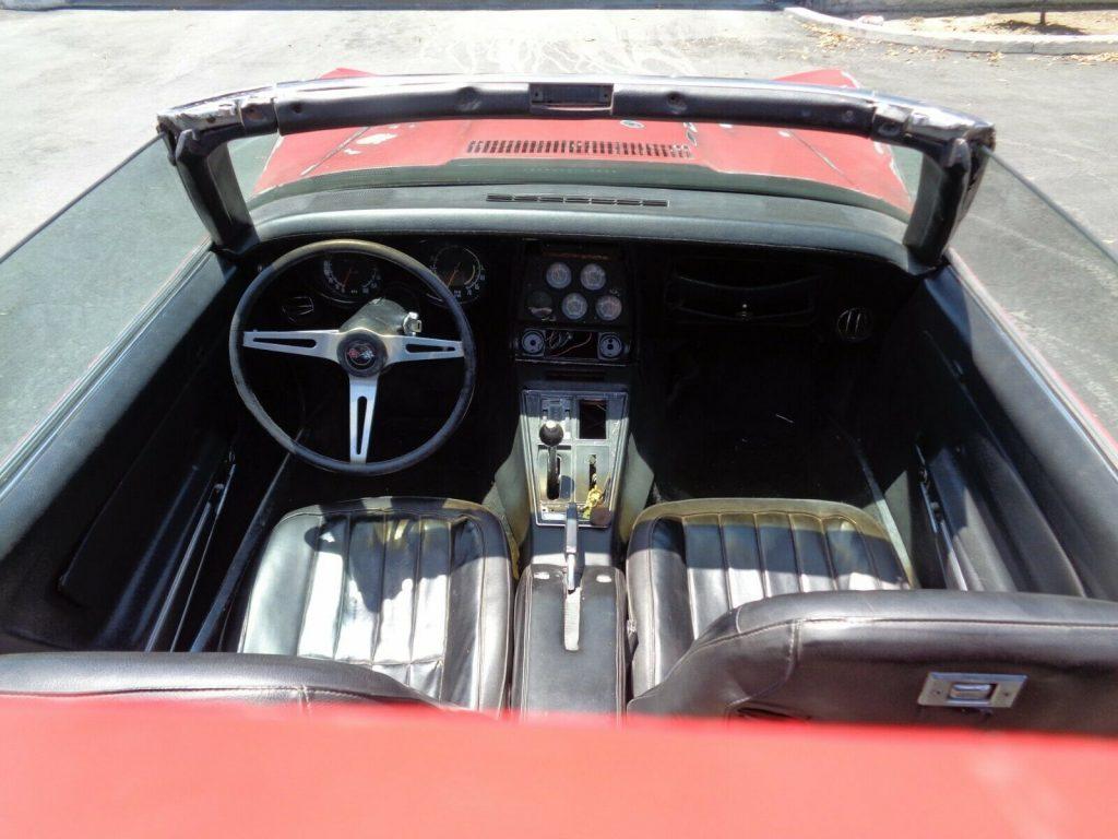Original 454 LS4 1973 Corvette Convertible Project