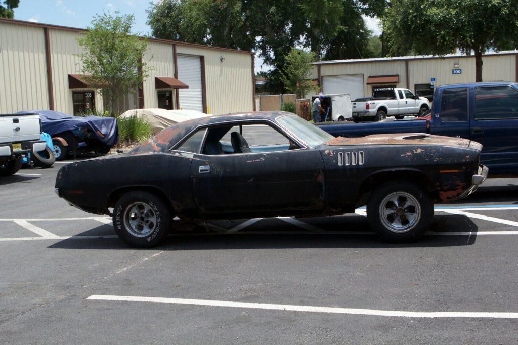 rare 1971 Plymouth Barracuda project