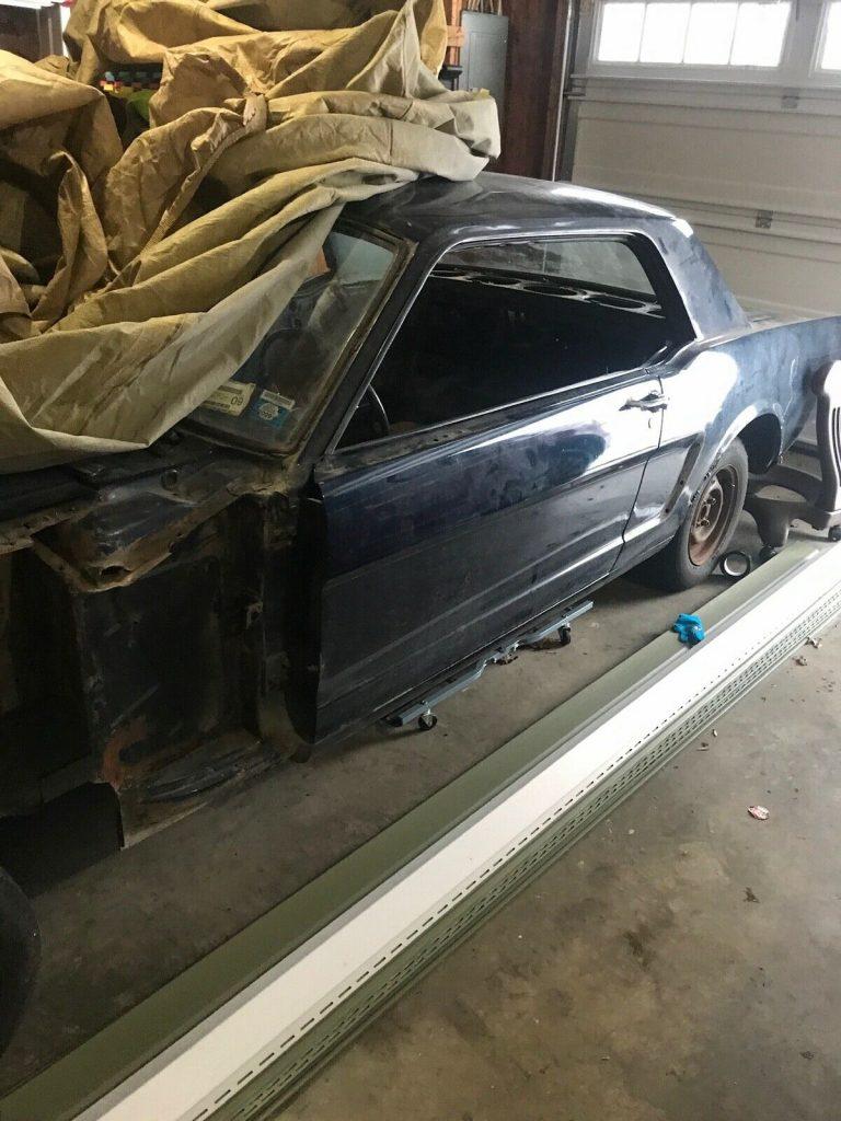 many new parts 1965 Ford Mustang Coupe project