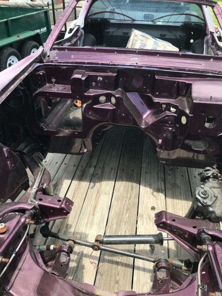 restored frame 1979 Chevrolet Corvette project