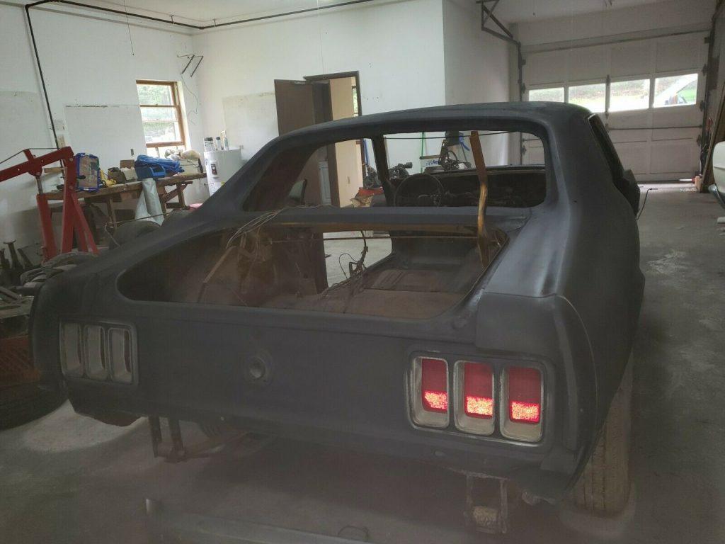 rust free 1970 Ford Mustang project