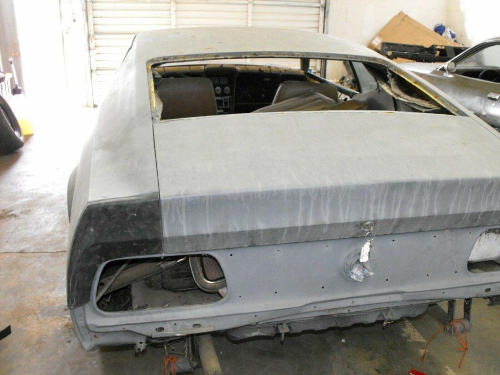 rust free 1973 Ford Mustang project