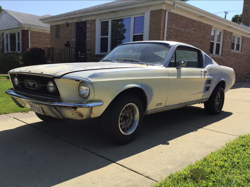 solid 1967 Ford Mustang project
