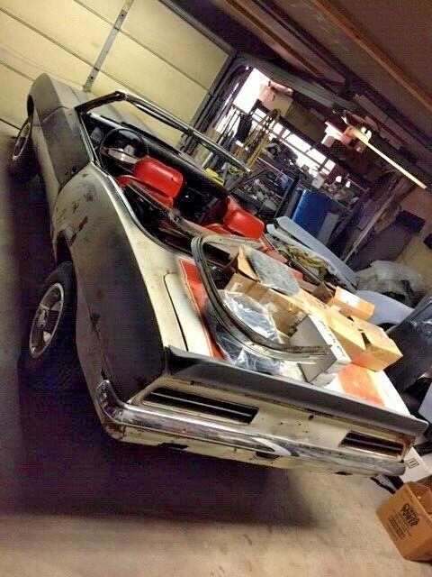 4 speed 1969 Chevrolet Camaro RS SS project