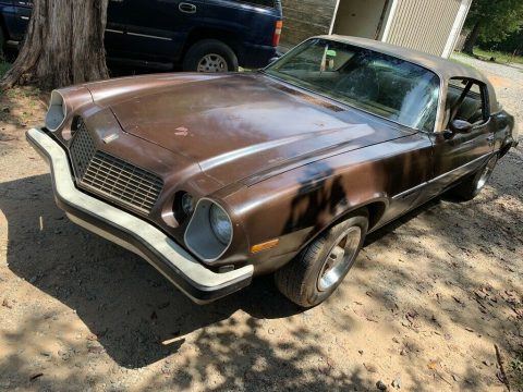 barn find 1975 Chevrolet Camaro project for sale