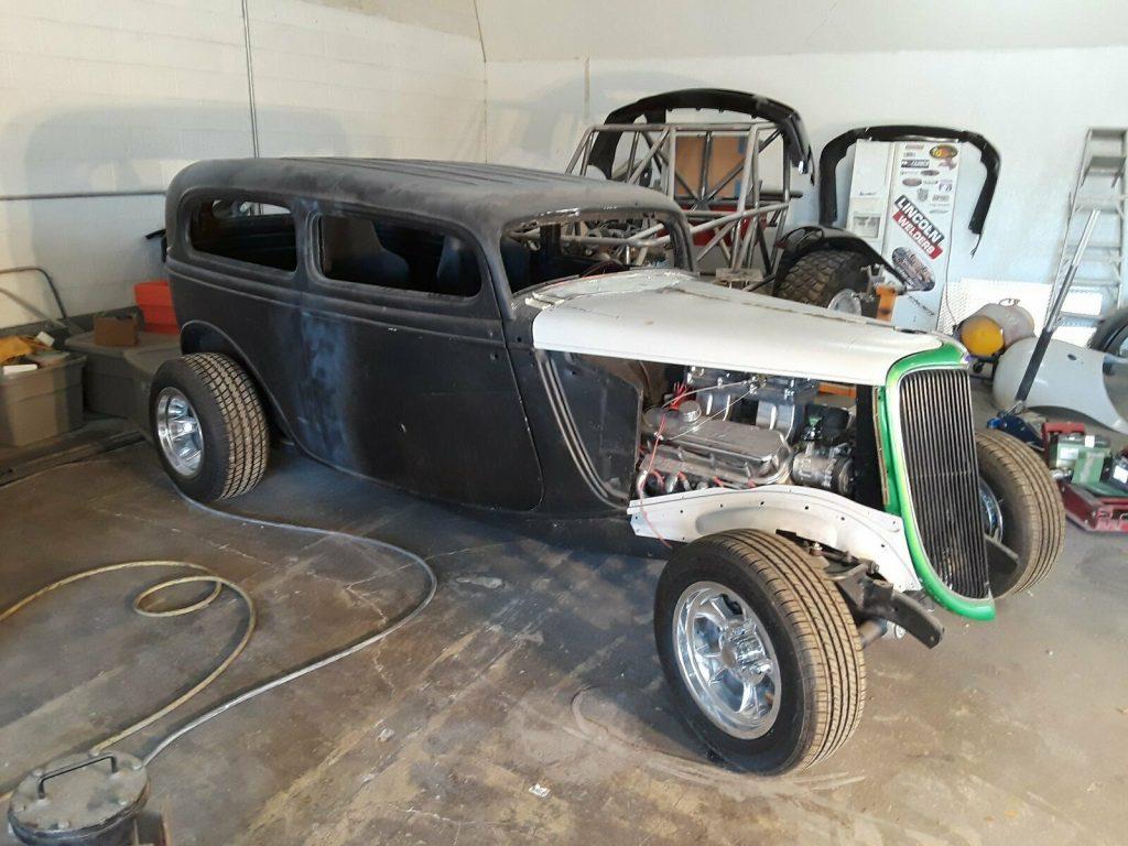 needs to be completed 1934 Ford Tudor Streetrod project