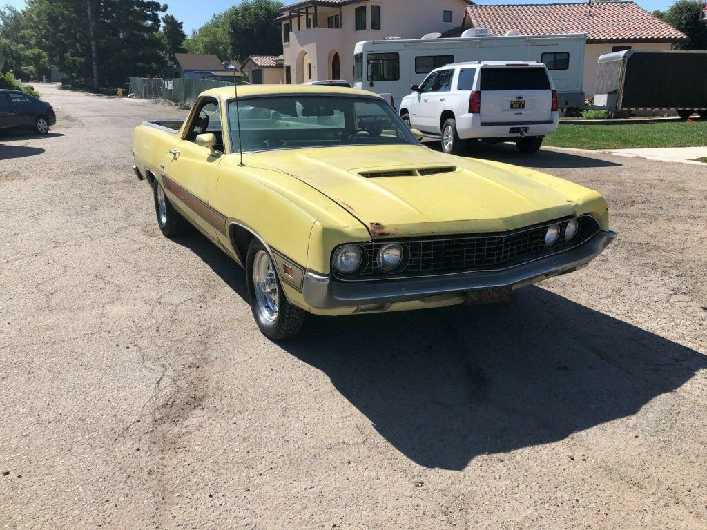 needs work 1970 Ford Ranchero GT vintage project