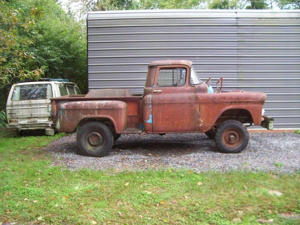 rusty 1959 Chevrolet Pickup project