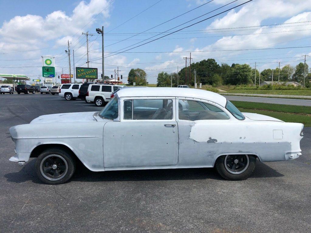 solid 1955 Chevrolet bel air project