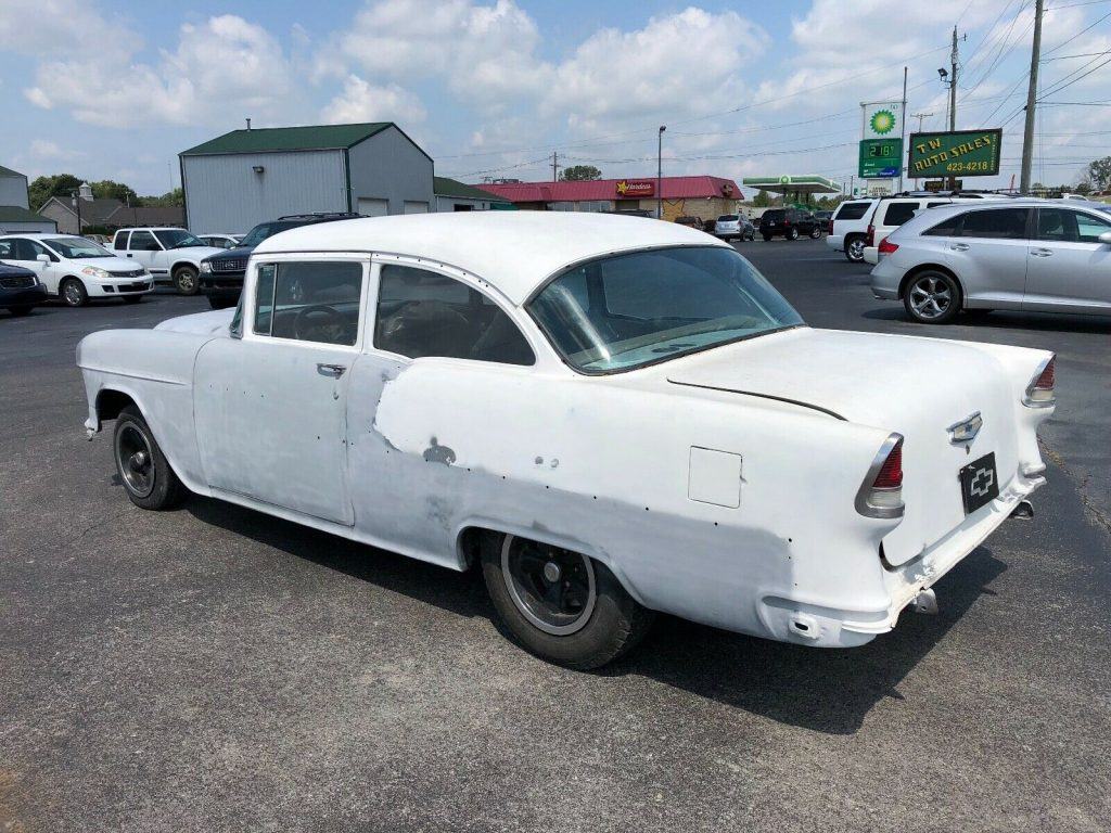 solid 1955 Chevrolet bel air project