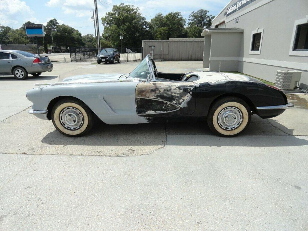 Very solid 1960 Chevrolet Corvette project