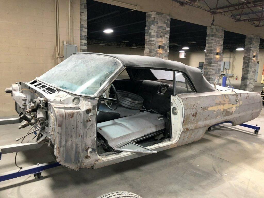 resto in progress 1964 Chevrolet Impala SS project