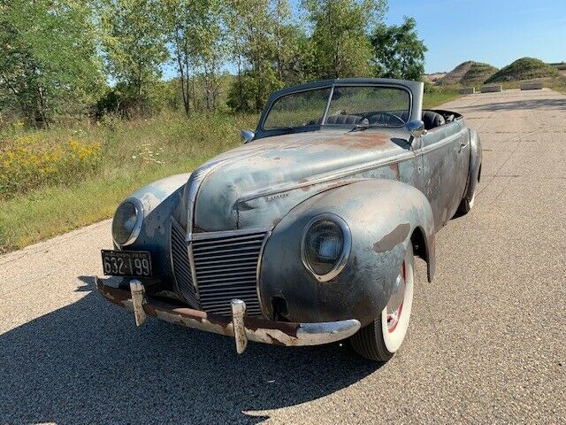 very solid 1939 Mercury Convertible project