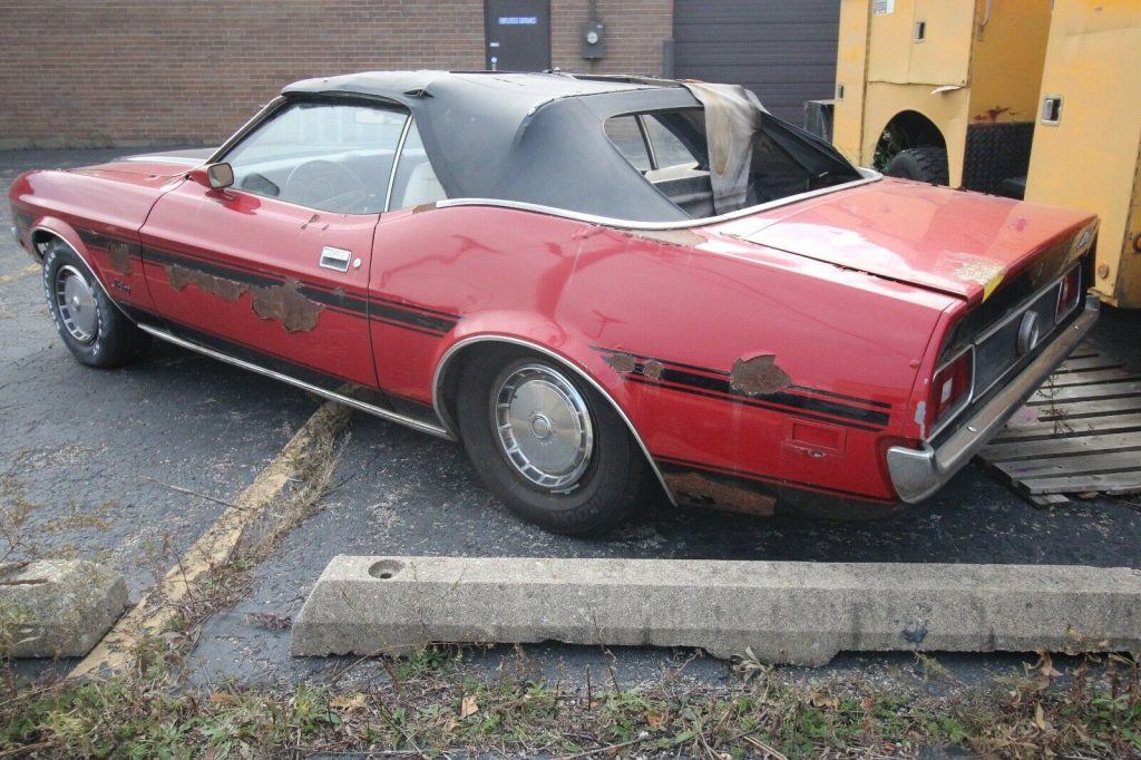 needs work 1972 Ford Mustang Convertible project
