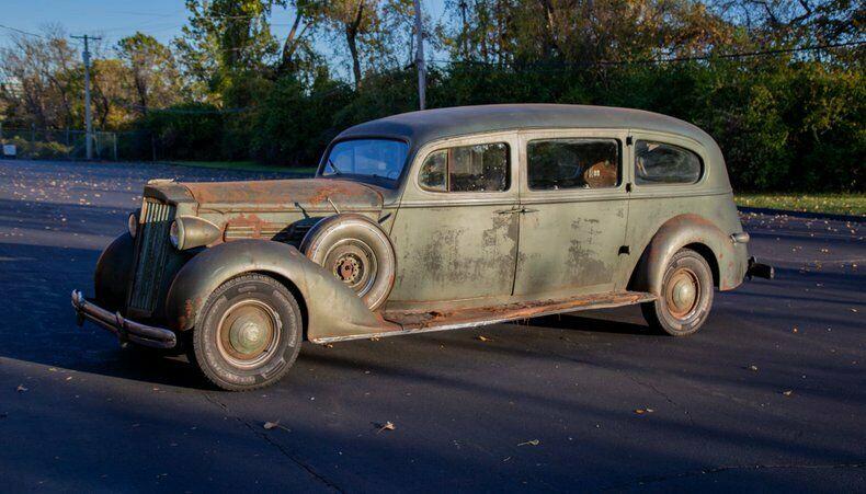 rare 1937 Packard One Twenty Hearse project