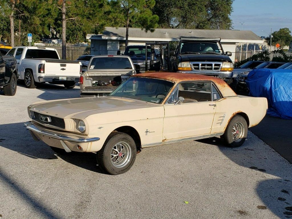 barn find 1966 Ford Mustang project