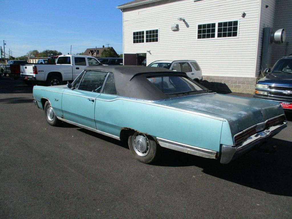 barn find 1967 Plymouth Fury III convertible project