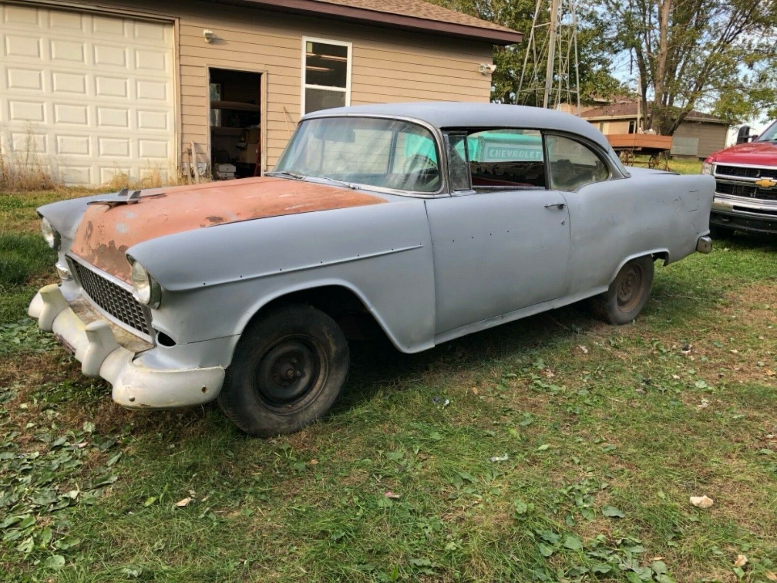 new parts 1955 Chevrolet Bel Air Sport coupe project for sale