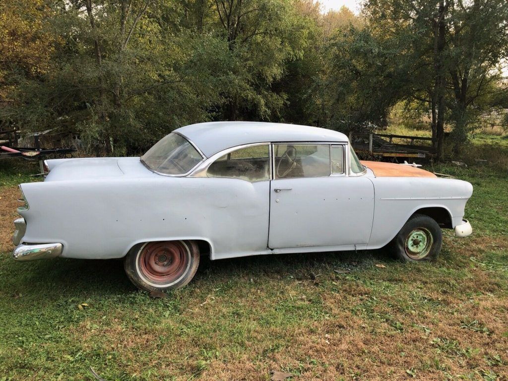 new parts 1955 Chevrolet Bel Air Sport coupe project