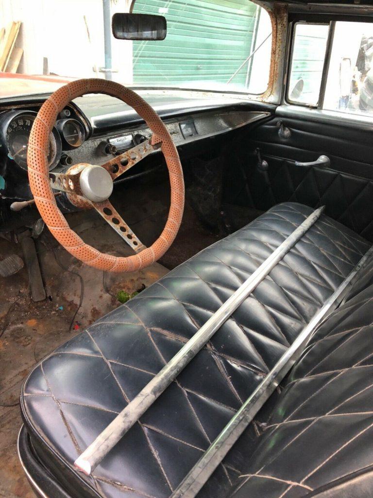 no drivetrain 1957 Chevrolet Nomad project