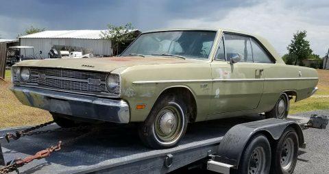great patina 1969 Dodge Dart Swinger project for sale