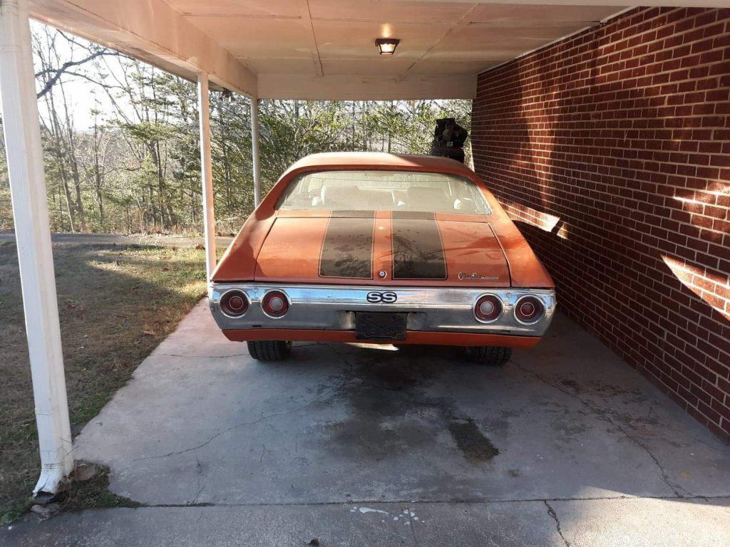 lot of work already done 1971 Chevrolet Chevelle project