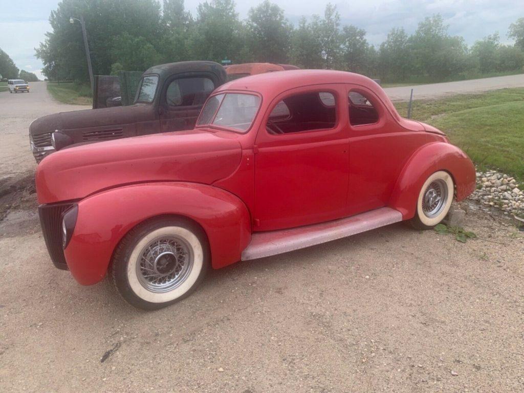 needs finishing 1939 Ford Coupe project