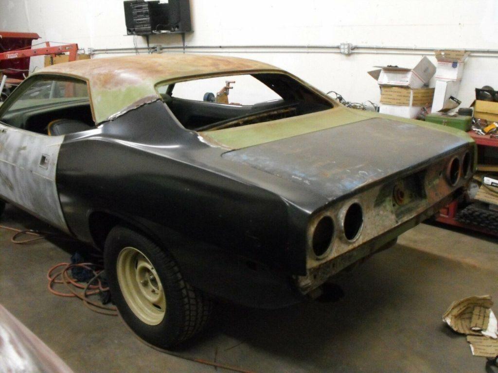 original 1972 Plymouth Barracuda project